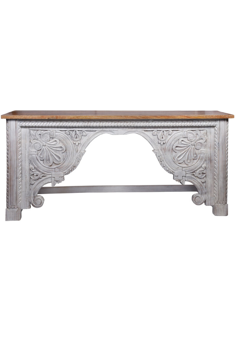 Orientalische Holz Konsole Anrichte Gali box