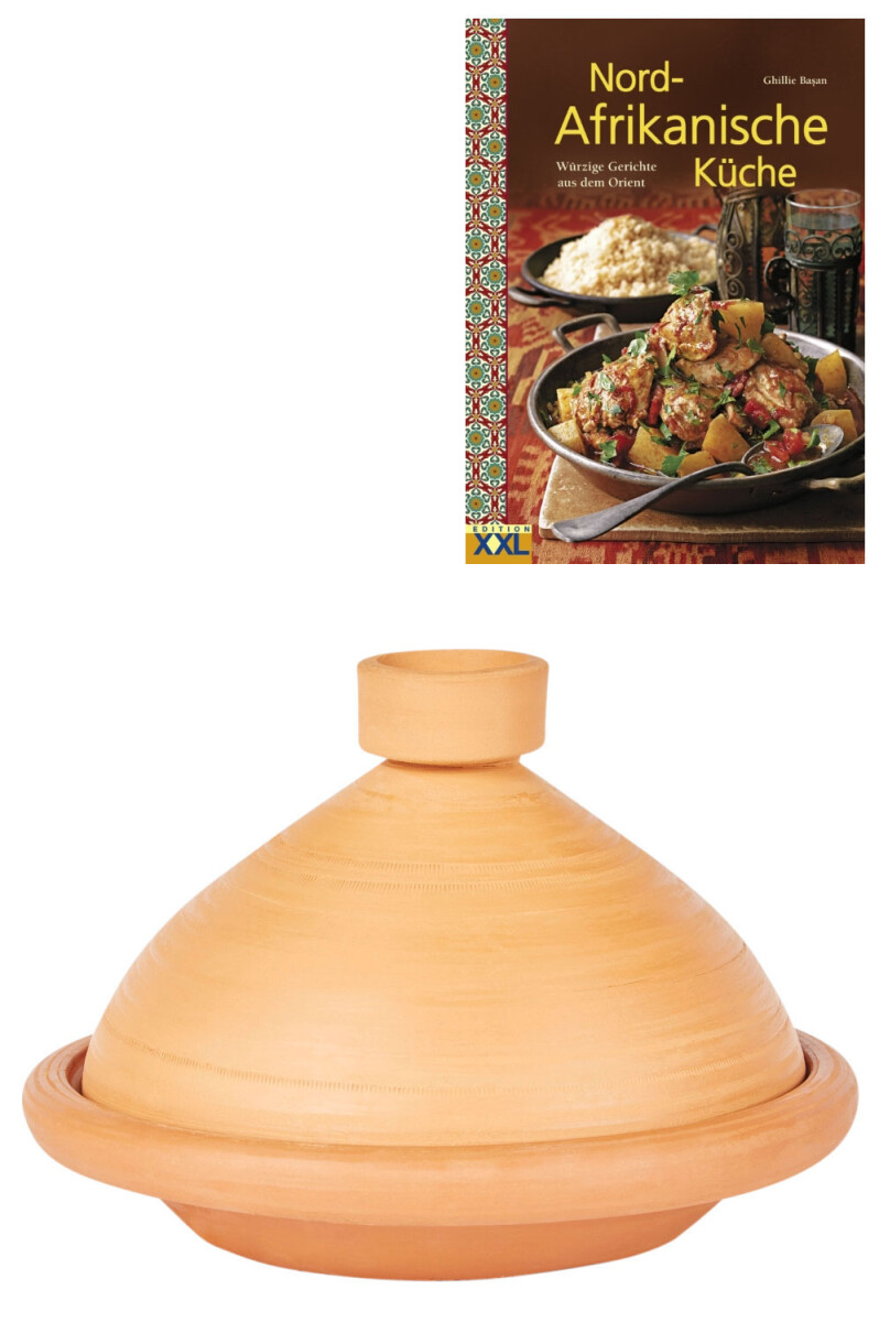 2er Set ORIGINAL Tajine Tuareg Ø 36 cm + Nord-Afrikan