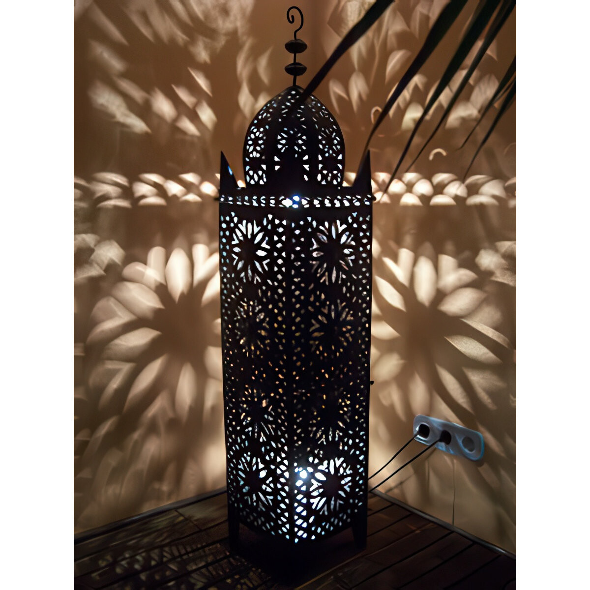 Mediterrane Laterne Frane 130cm box