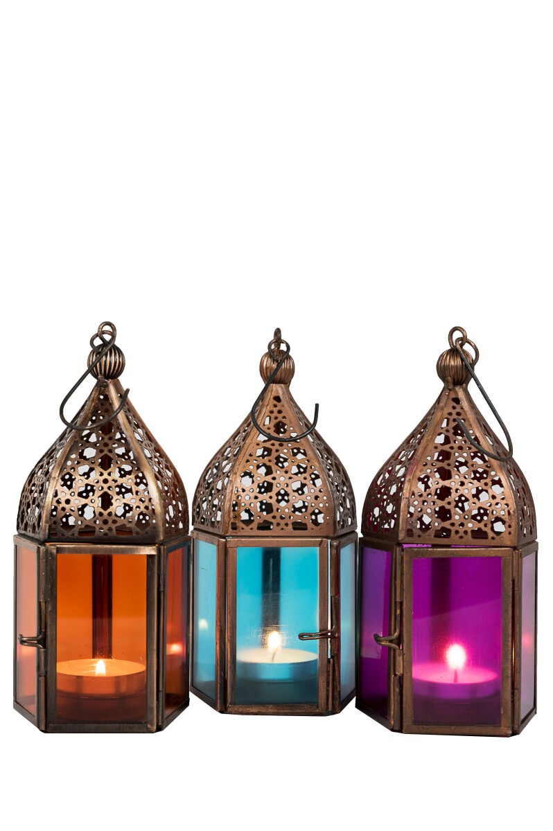 Orientalische Laternen 3 Set Laterne Mee box
