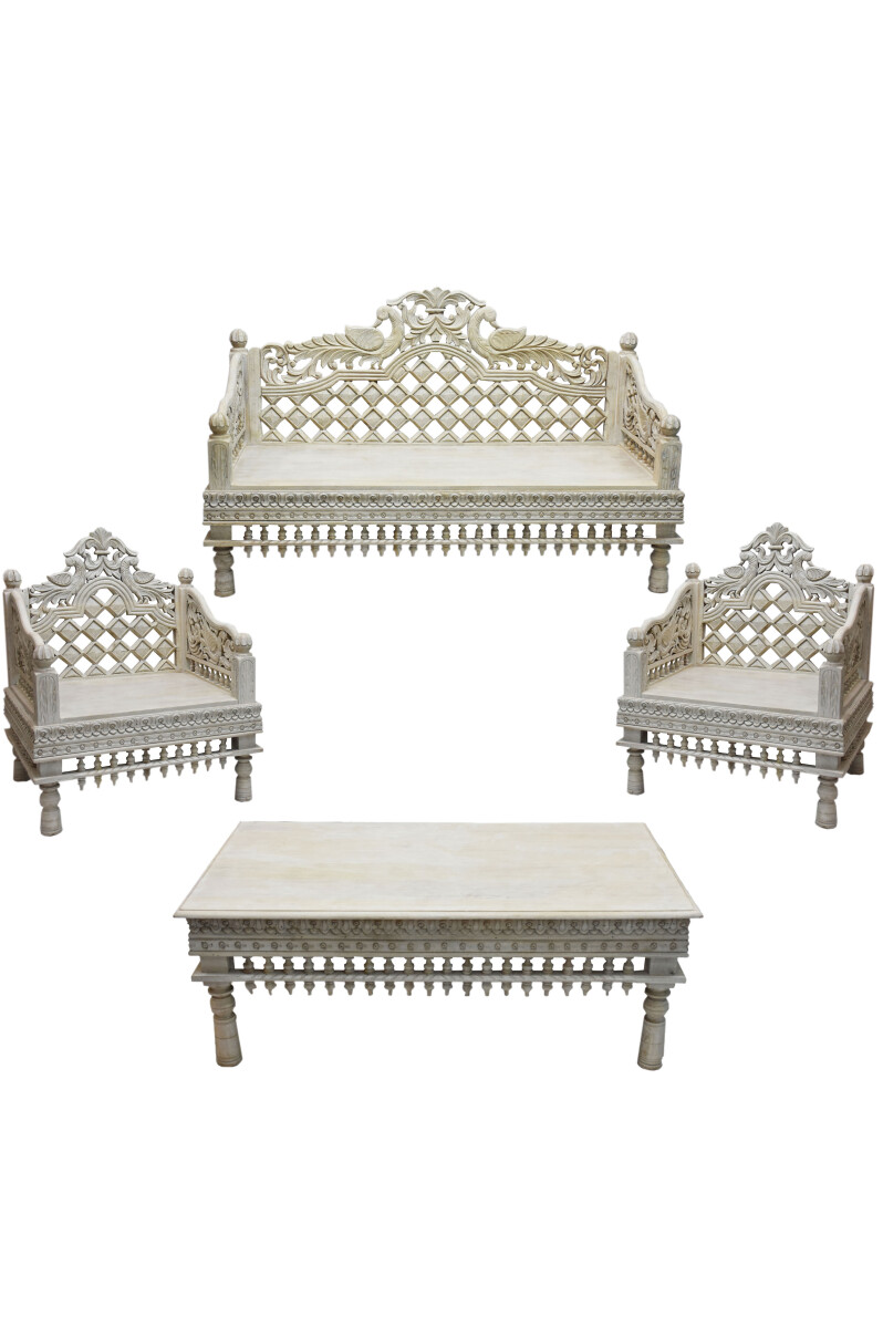 4er Set Orientalische Sitzgruppe Garnitur Imad