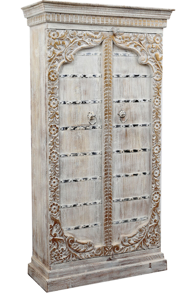 Orientalischer Massivholz Schrank Kleide box