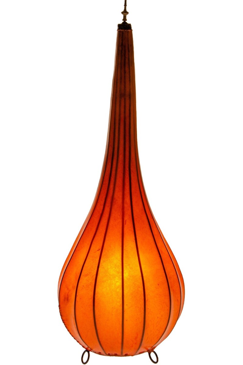 Orientalische Lampe Stehlampe Roana Orange Gross