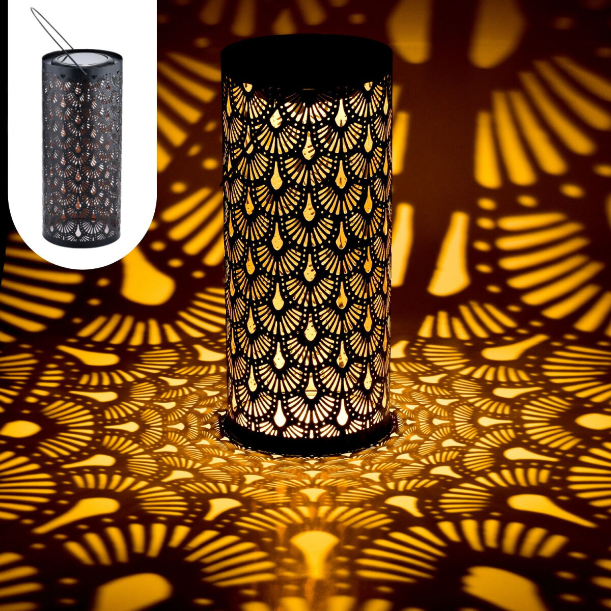 Orientalische Solarlaterne Solar Laterne box