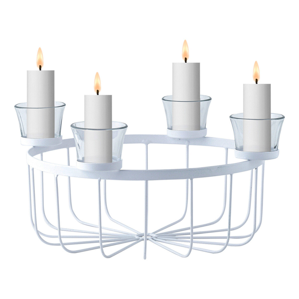 Moderne Deko Adventskranz Kerzenstä box