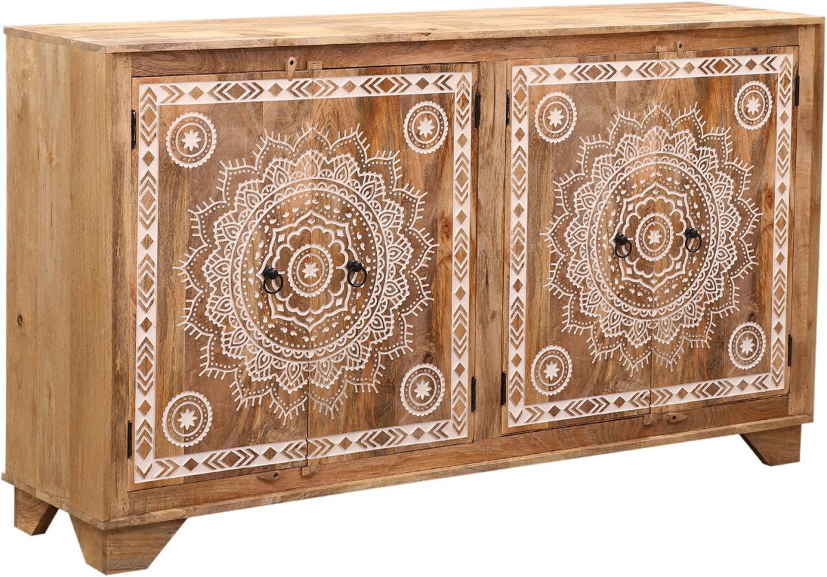 Boho Kommode Sideboard für Wohnzimm box
