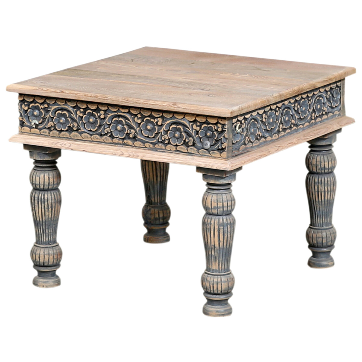 Couchtisch Abelone 60x60 cm aus massivem box