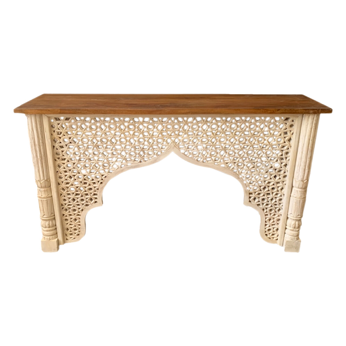 Indische Holz Konsole Anrichte Zhora kle box