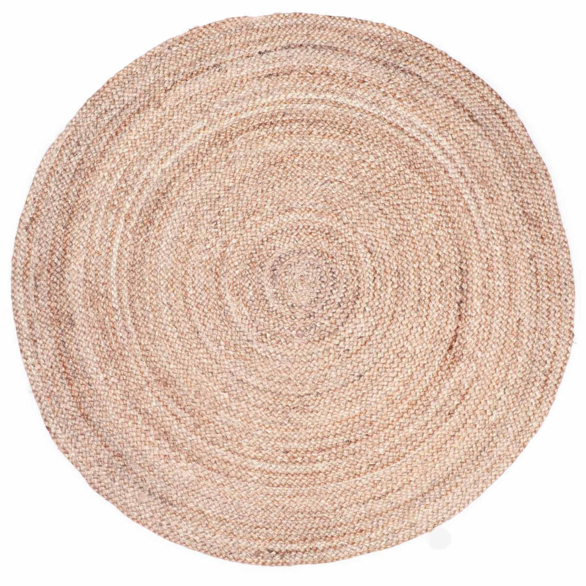 Runder Teppich aus Jute geflochten Abril box
