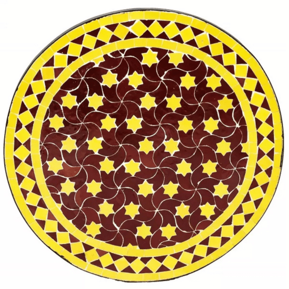 Marokkanische Mosaikplatte Estrella Bord box