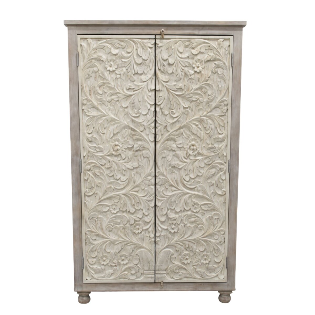 Highboard Raga 180cm Massivholz Boho Vintage Handarbeit