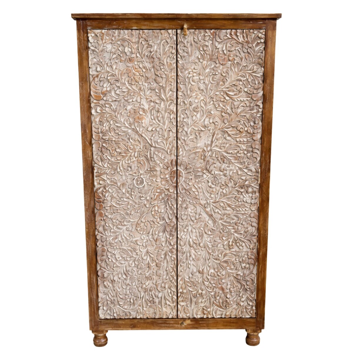 Highboard Rajah 170cm Massivholz Boho Vintage Handarbeit