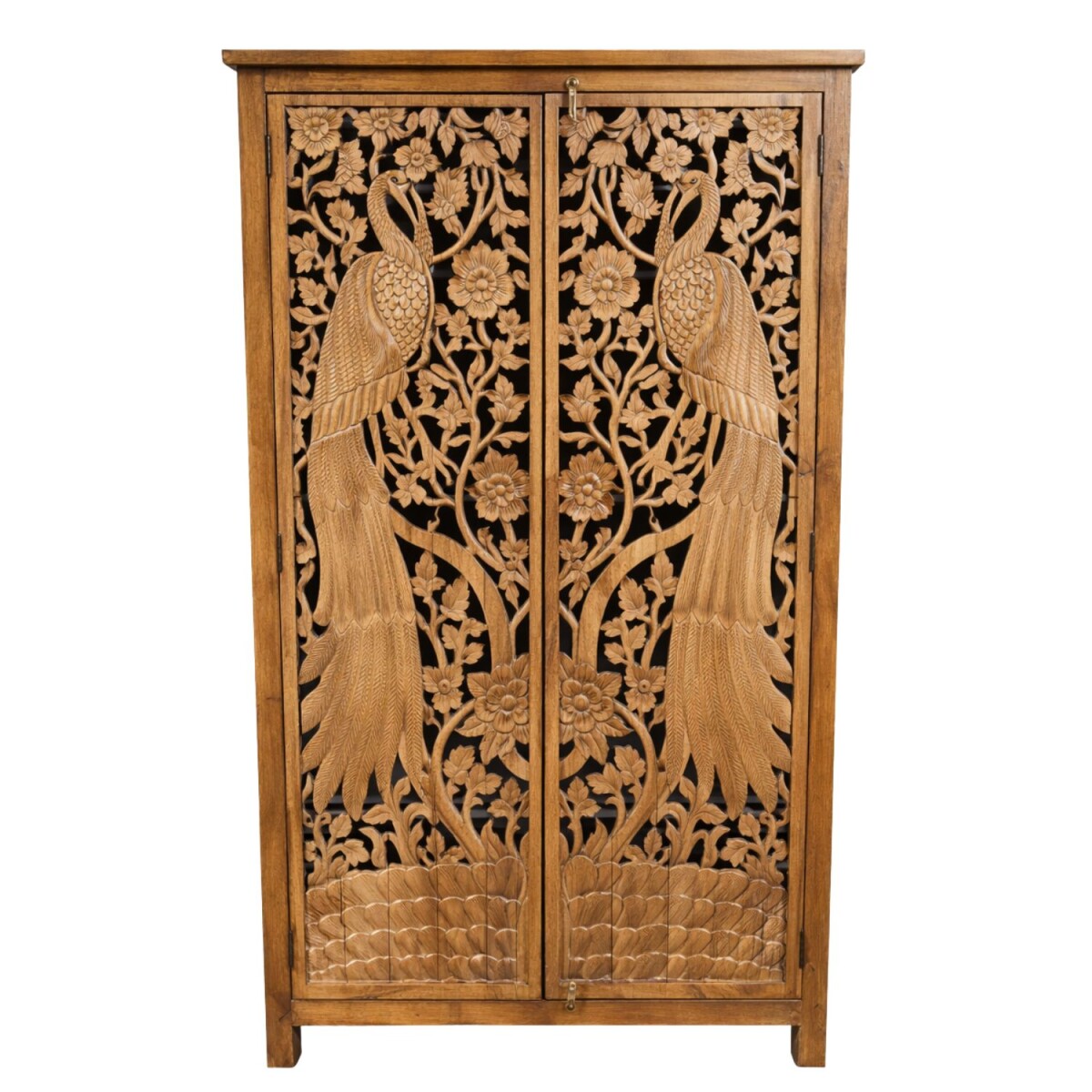 Highboard Ravina 190cm Massivholz Vintage Boho Handarbeit