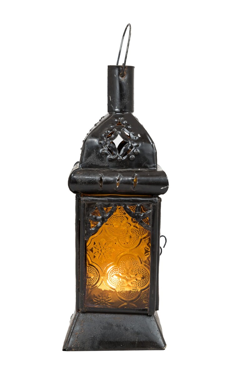 Orientalische Laterne Talba orange box