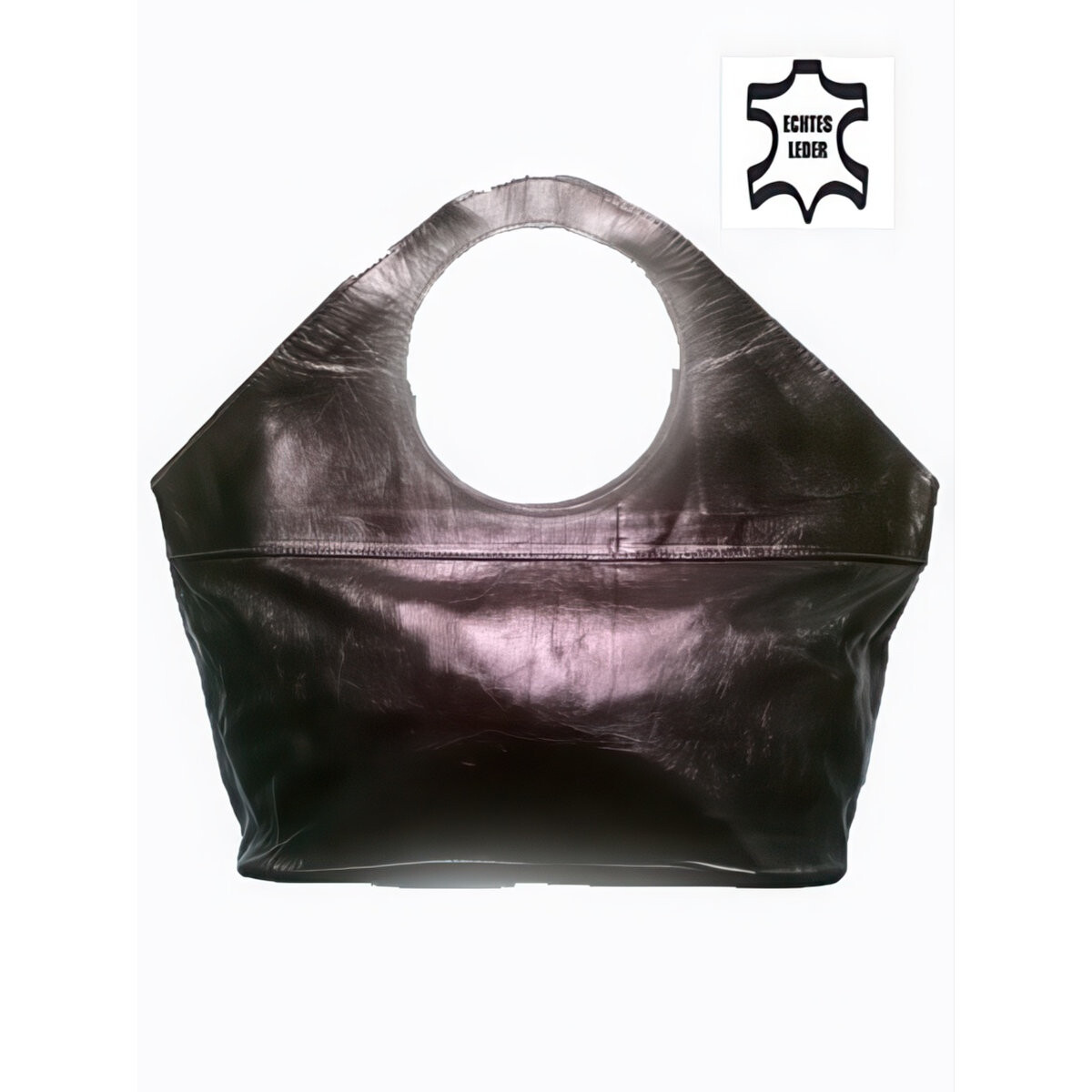 Orientalische Ledertasche Schopper Loubna - Dunkelbraun