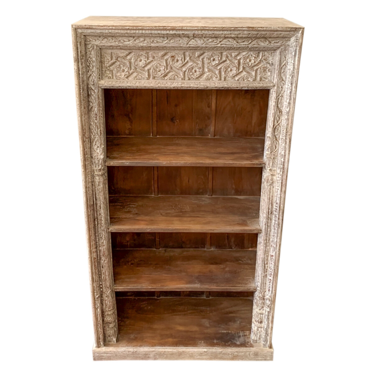 Vintage Regal Bücherregal Antik 190cm Muster -29-