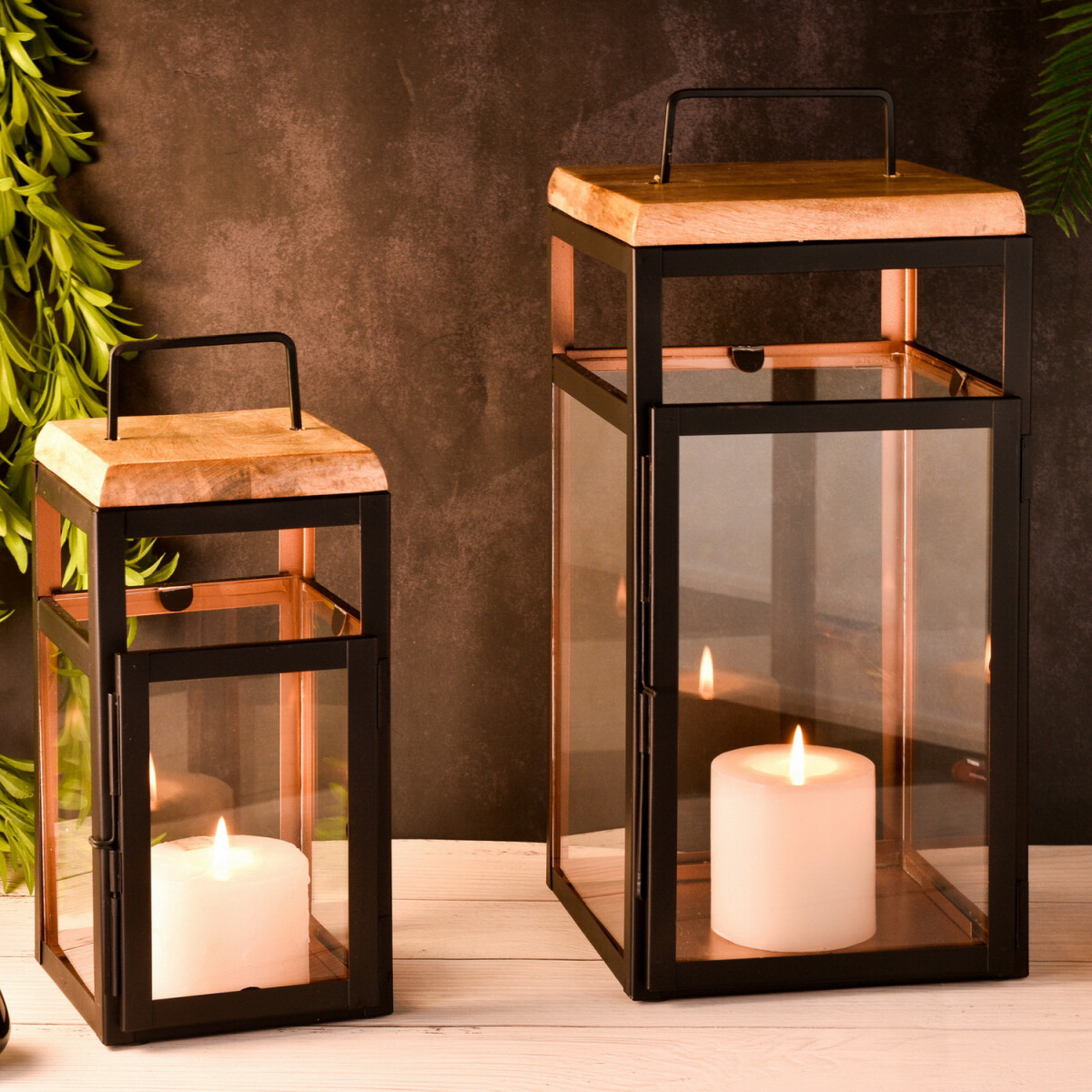 2er Set Skandinavisches Design Balkon Ga box