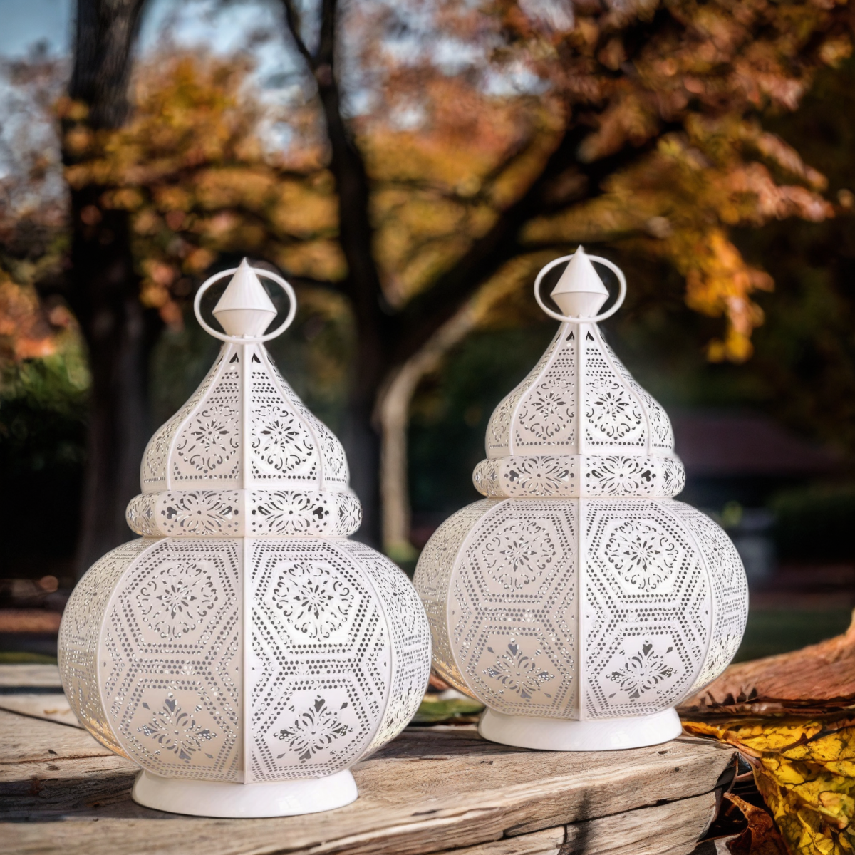 2er Set Orientalische Laterne Dekoration box