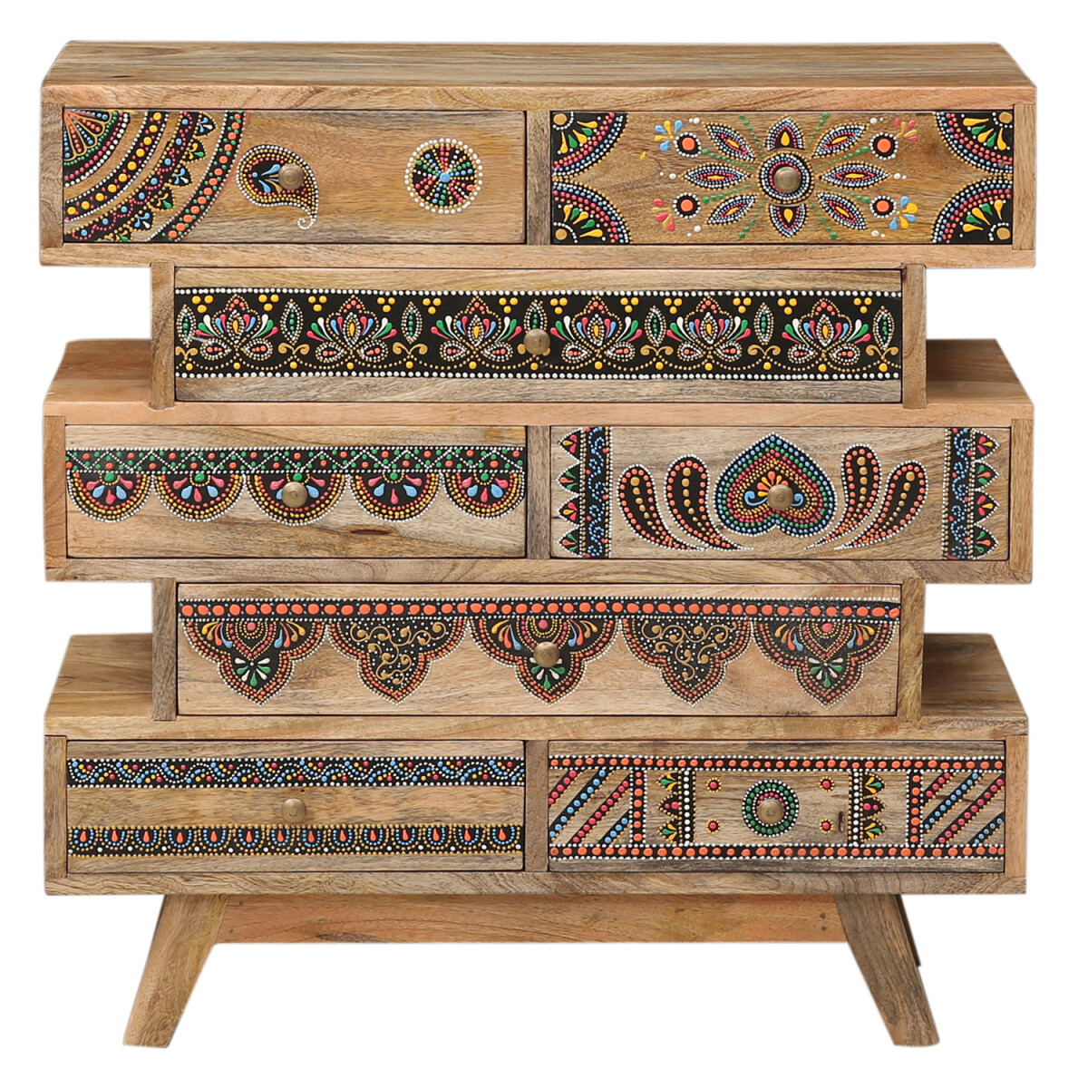 Orientalische Deko Kommode mit Schublade box