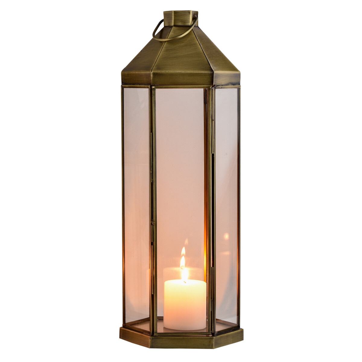 Vintage Deko Laterne Windlicht Teelichthalter Arada Gross