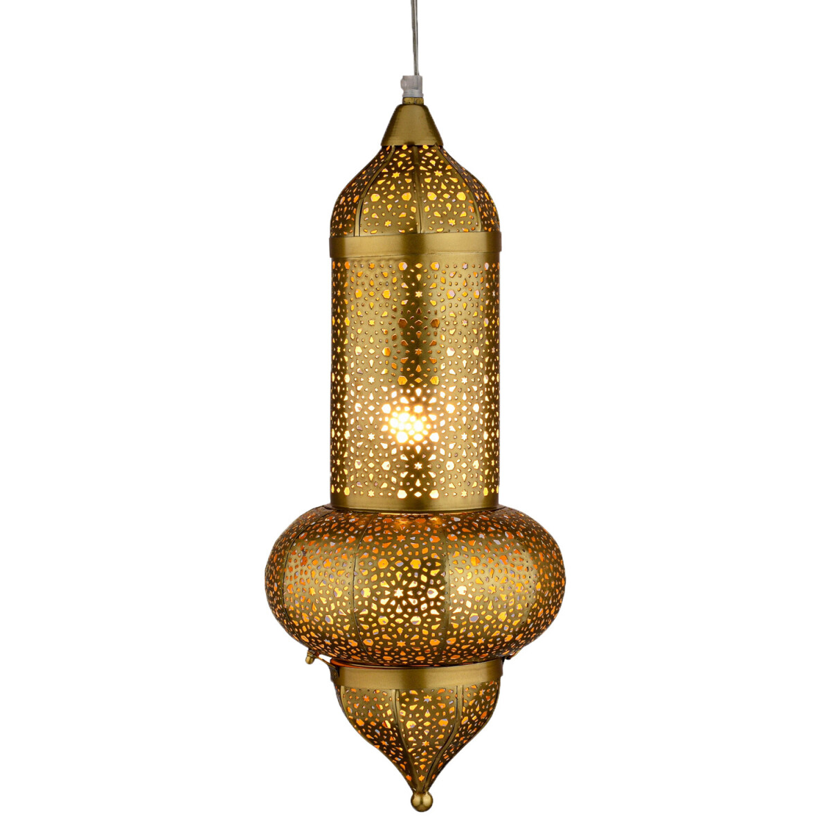 Orientalische Pendelleuchte Jamini Gold 51×20 cm | Han