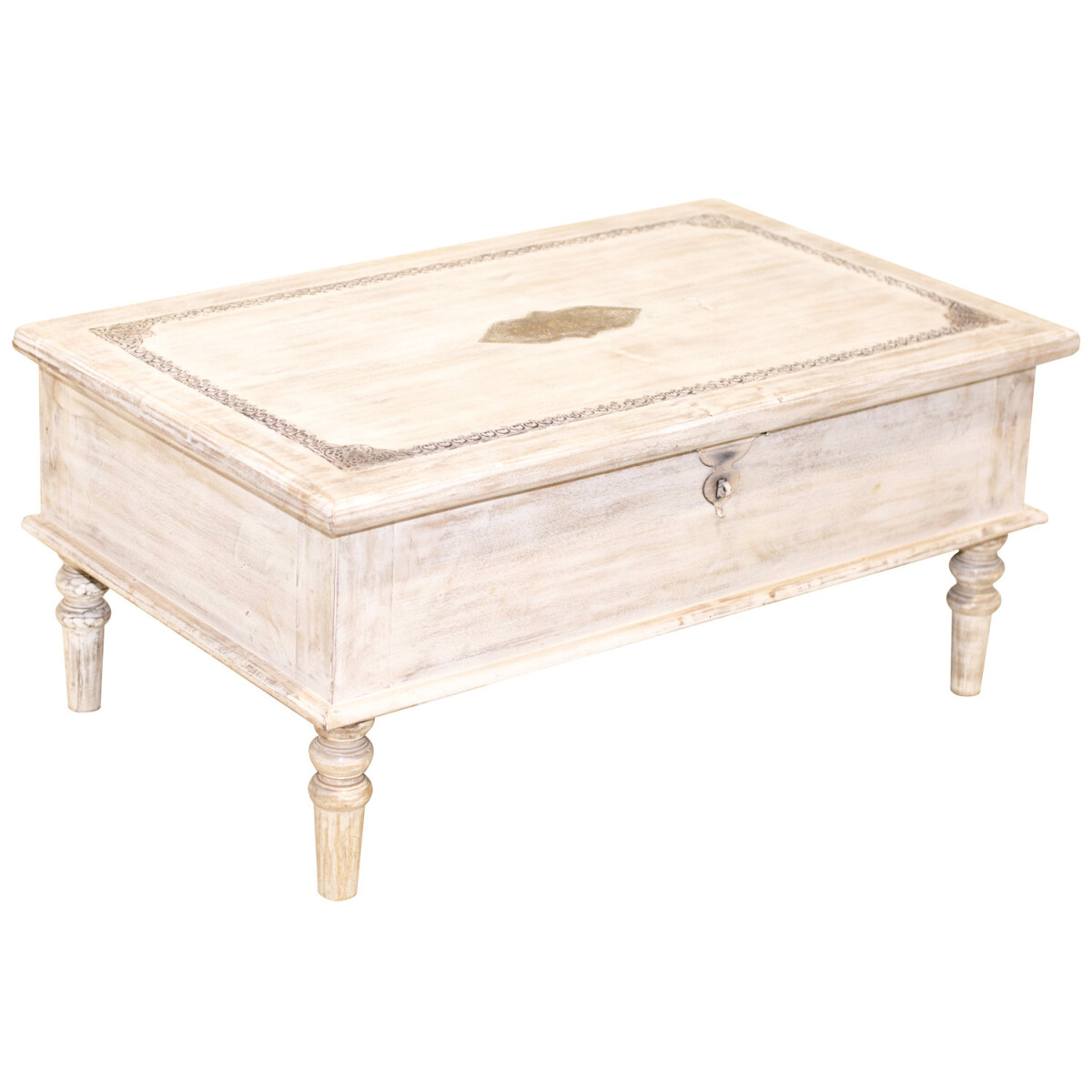 Orientalischer Tisch Truhentisch Abanoub box