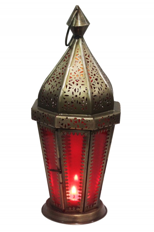 Orientalische indische Laterne Tischlate box