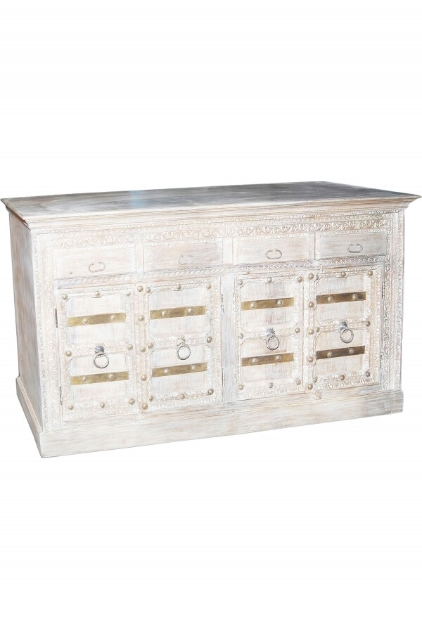 Indische Landhaus Kommode Benicio - 180c box