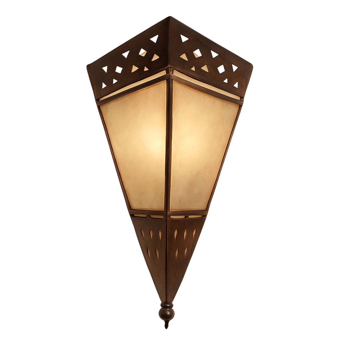 Mediterrane Wandlampe Rabat Natur