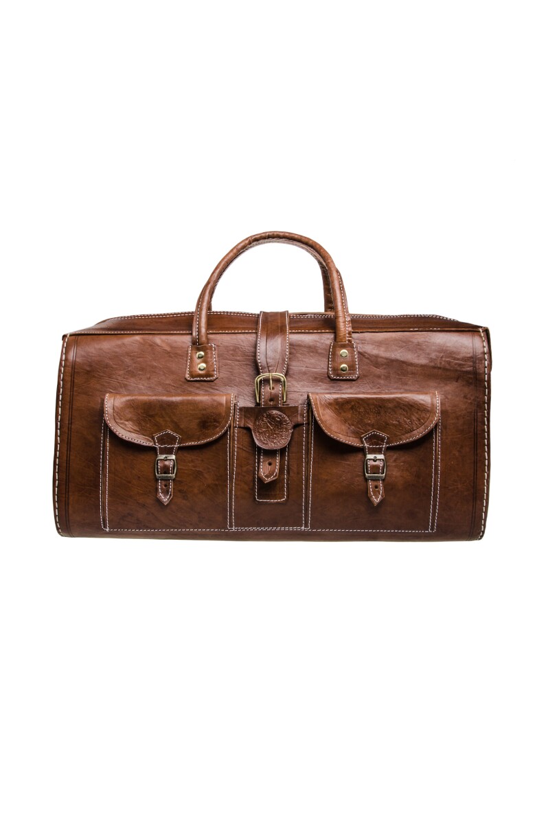 Marokkanische Leder Reisetasche Safara - Gross