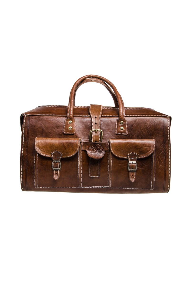 Marokkanische Leder Reisetasche Safara - Mittel