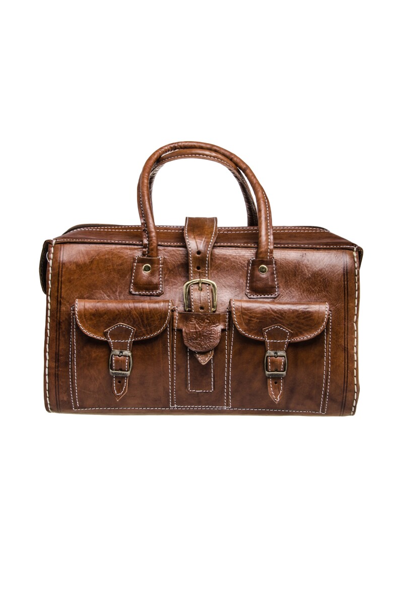 Marokkanische Leder Reisetasche Safara - Klein