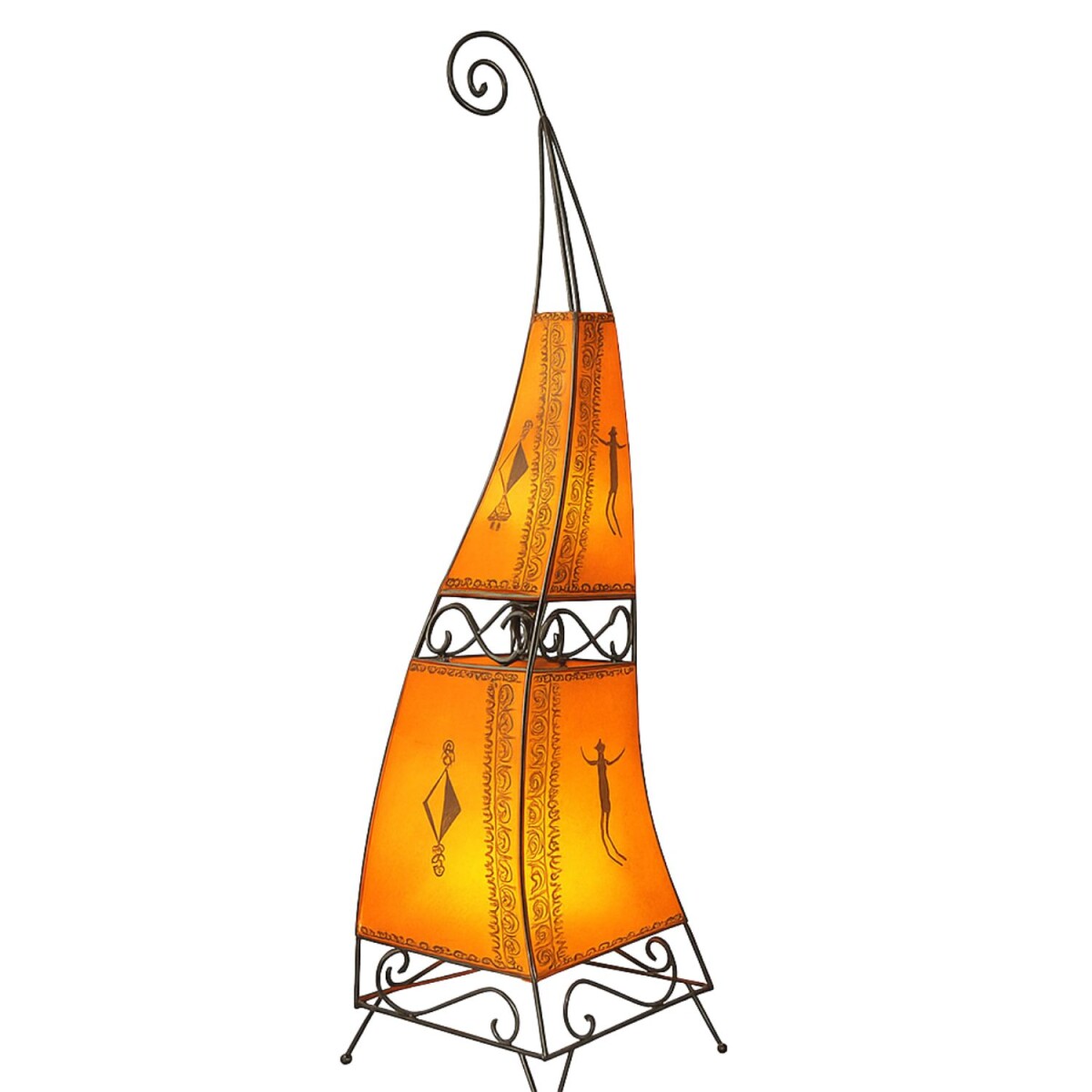 Orient stehlampe Marrakesch orange 100cm box