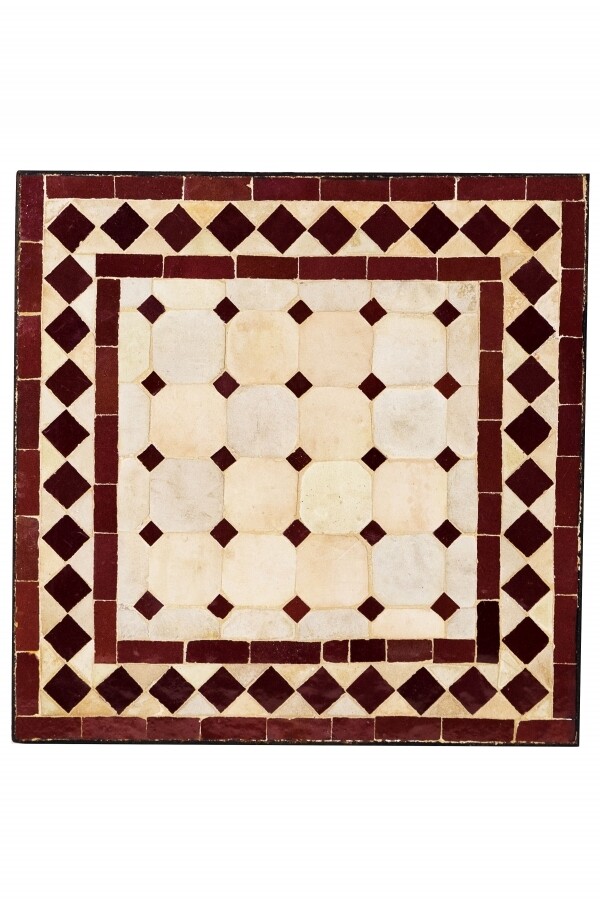 Marokkanische Mosaikplatte Marrakesch Na box