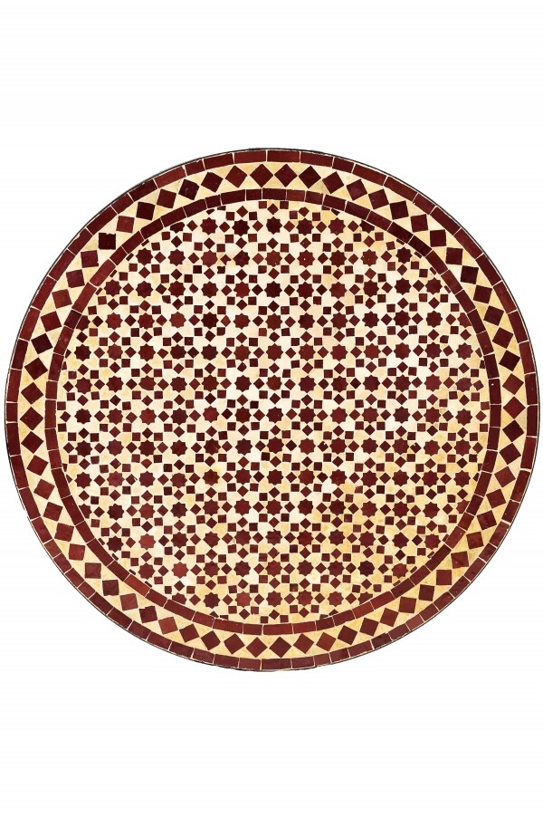 Marokkanische Mosaikplatte Albaicin Beig box
