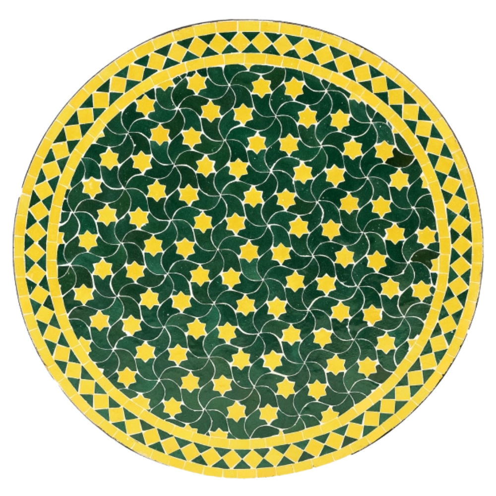 Marokkanische Mosaikplatte Estrella Gr&u box