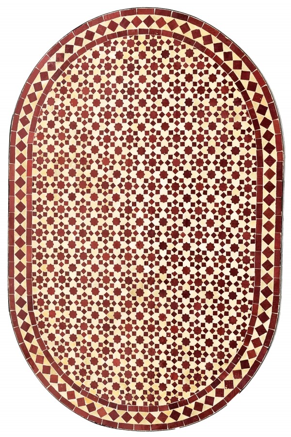 Marokkanische Mosaikplatte Albaicin Beig box