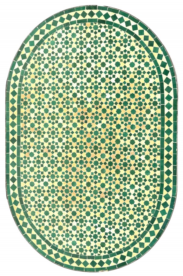 Marokkanische Mosaikplatte Albaicin Beig box