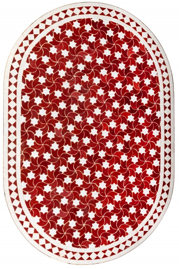 Marokkanische Mosaikplatte Estrella Bord box