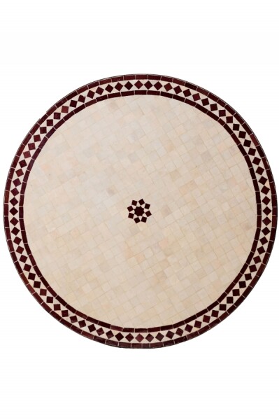 Beige-Bordeaux