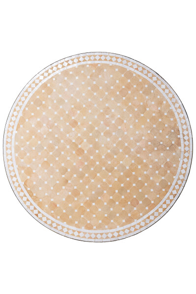 Beige-Weiss