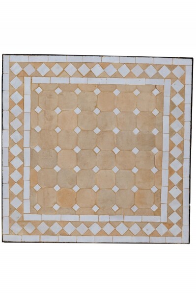 Beige-Weiss