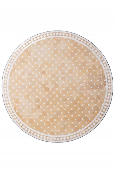 Beige-Weiss
